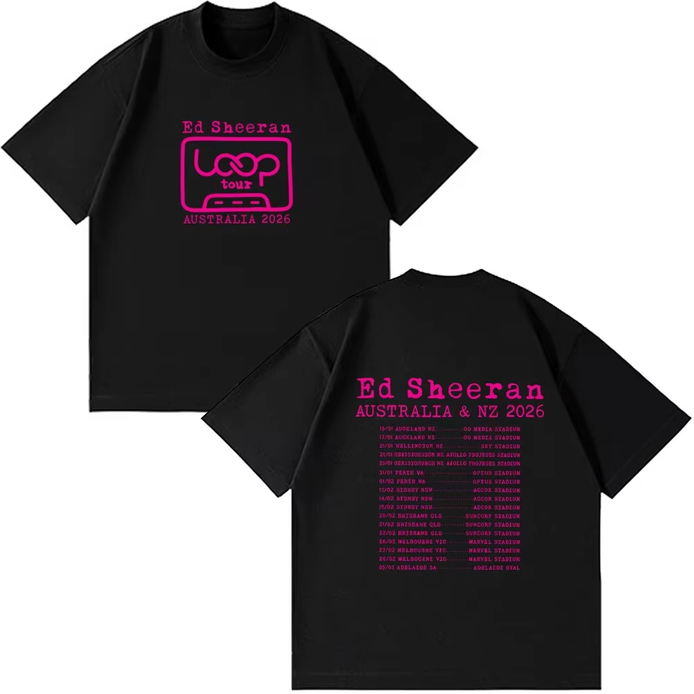 Summer Clothing Australia - Merch z trasy koncertowej Ed Sheerana