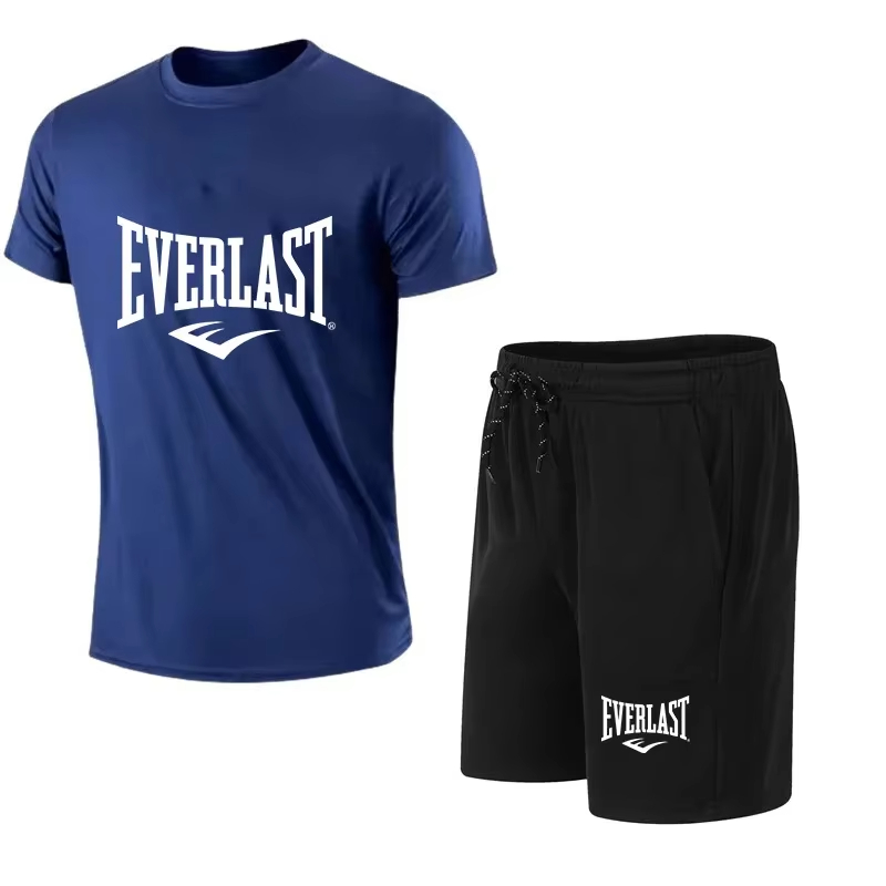 Summer Gym Clothing - Męski zestaw EVERLAST: T-shirt + Szorty