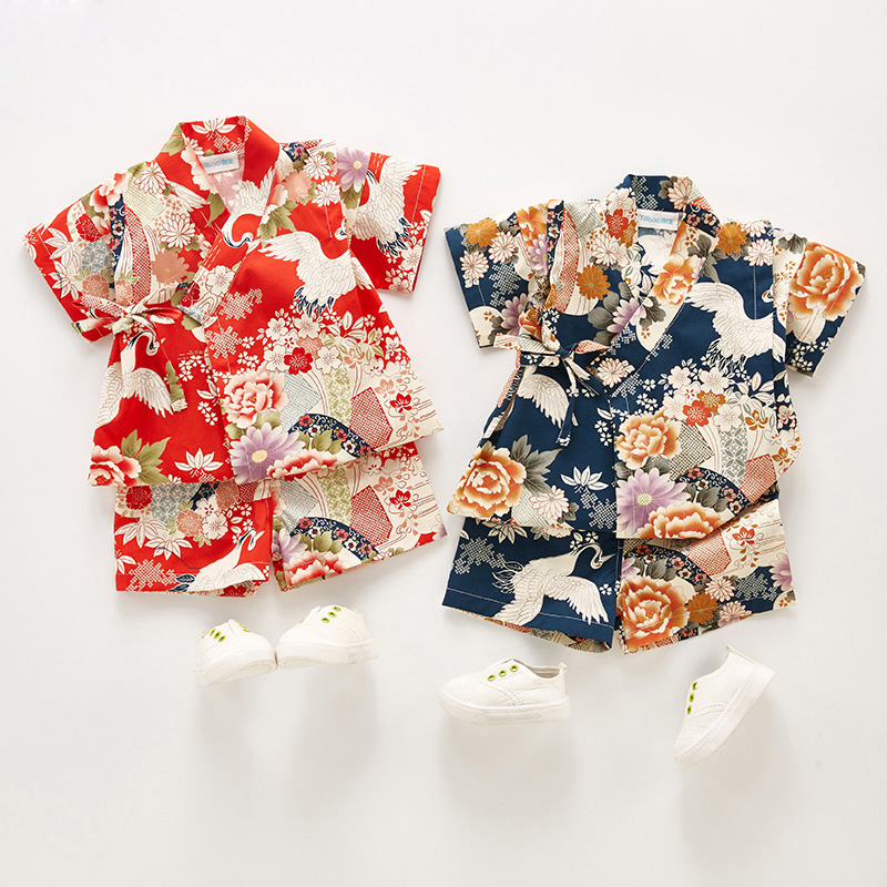 Summer Clothing For Baby Boy - Letnie ubrania yukata dla dzieci, dziewczęce