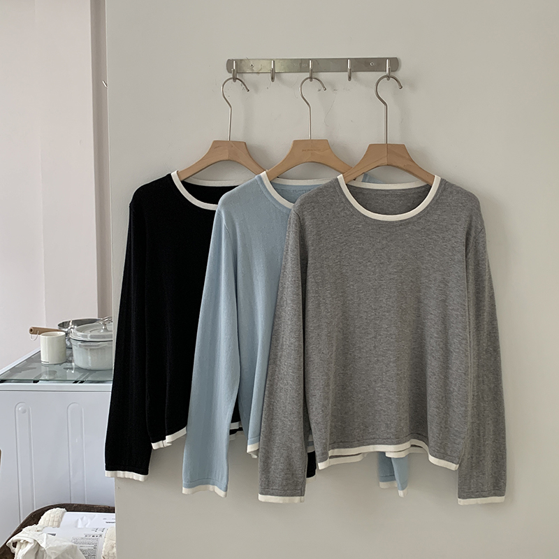 Summer Clothing For Women - 100% bawełna, damska koszulka z okrągłym