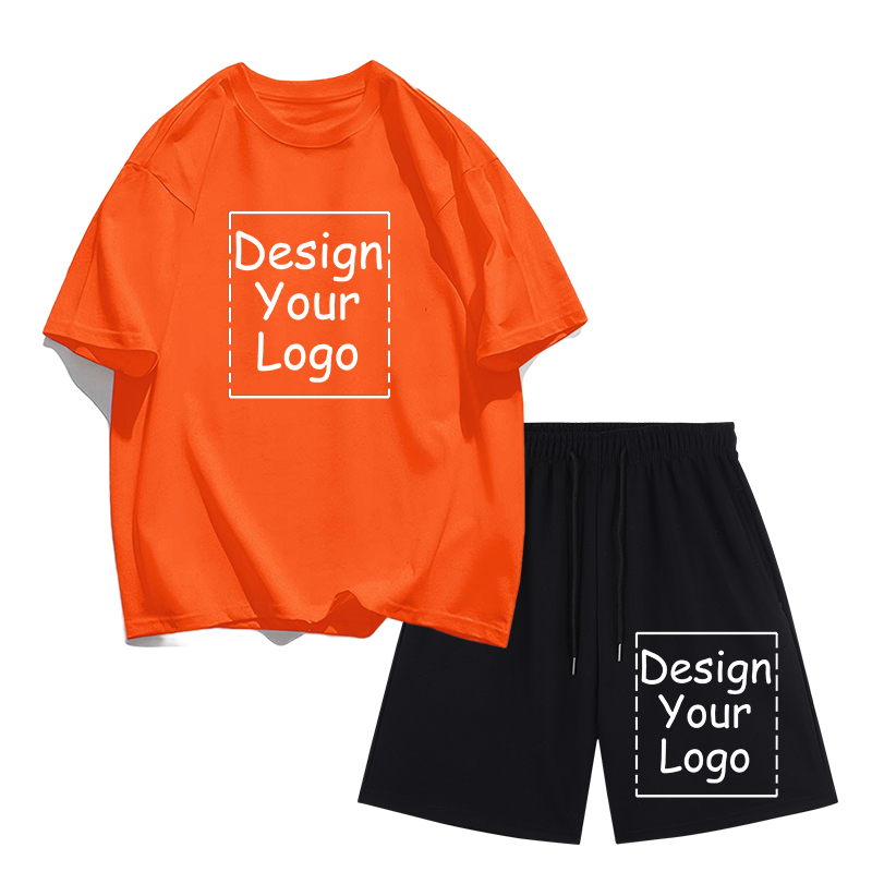 Summer Gym Clothing - Letni męski zestaw: personalizowane, wygodne koszulki