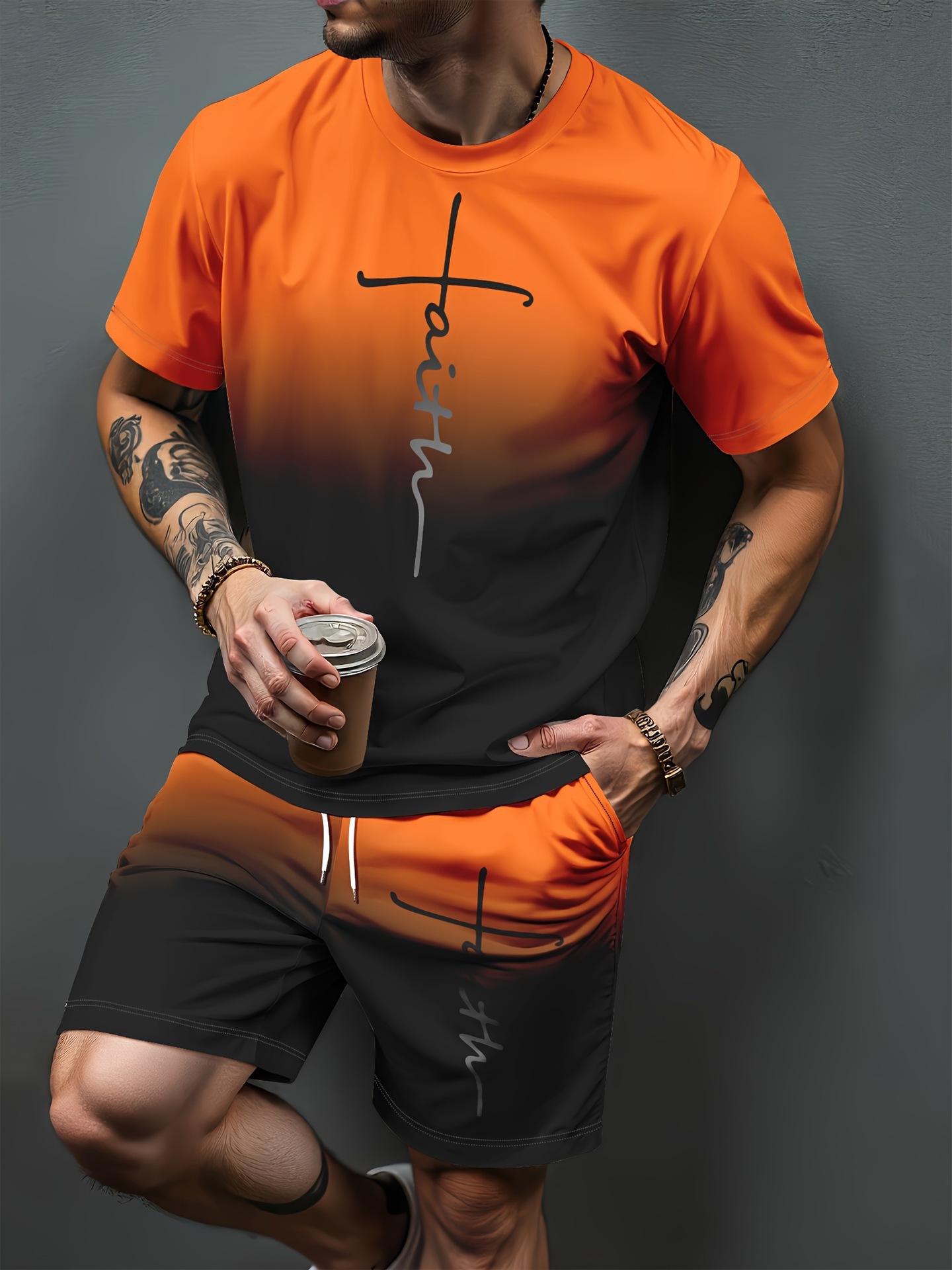 Gradientowy wzór liter, druk 3 – Summer Clothing Petite recenzja i cena