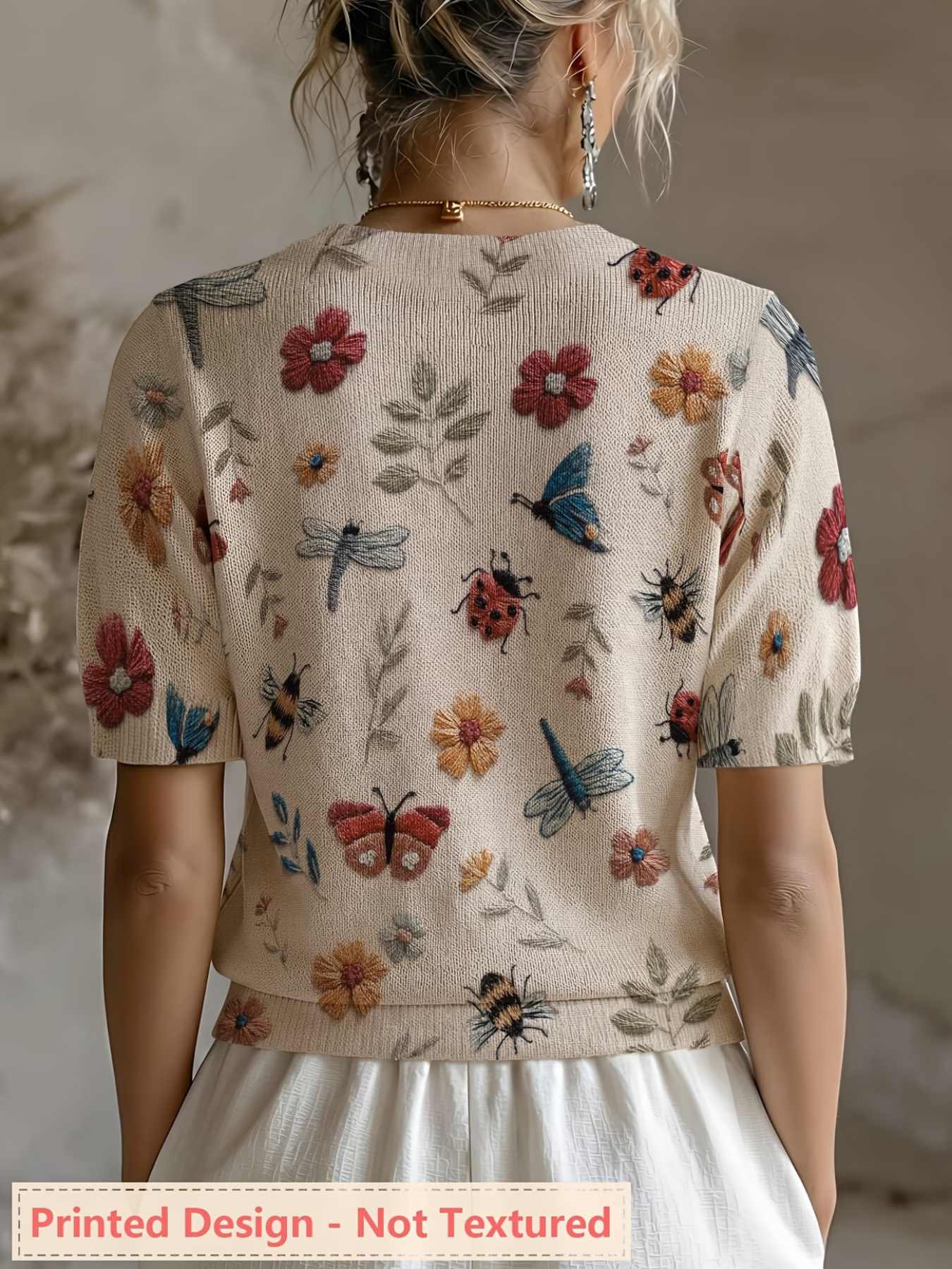 Drukowany wzór - Niestrukturow – Summer Clothing Yarn recenzja i cena
