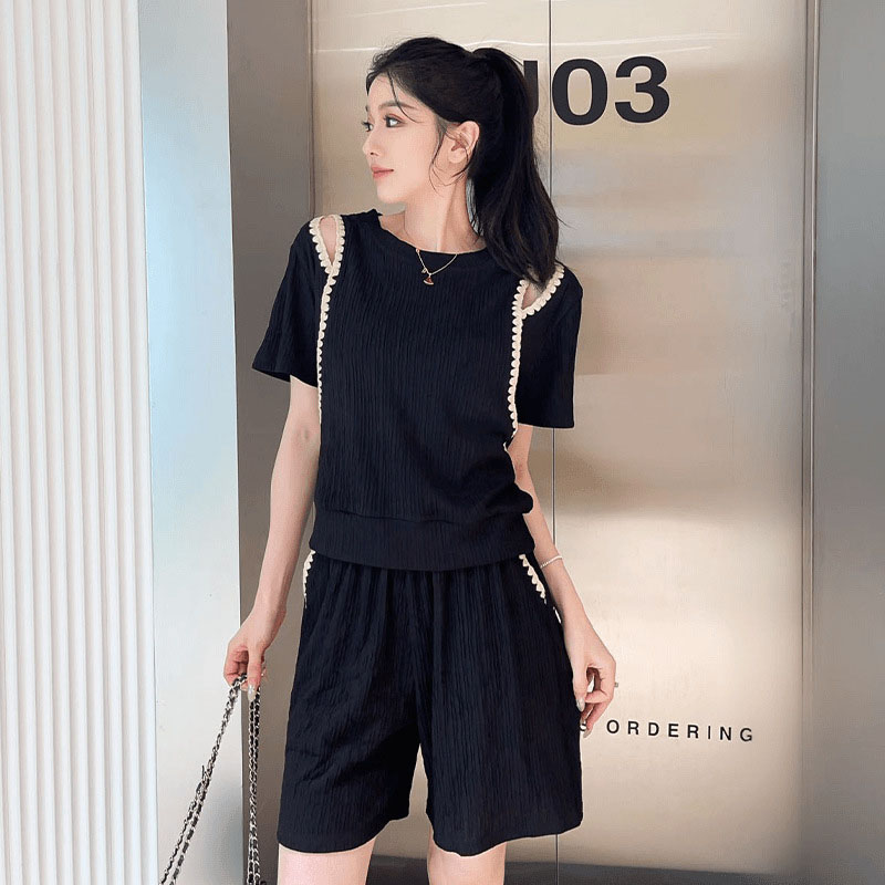 Koreańska moda T-shirty z odkr – Off Shoulder Blouse recenzja i cena