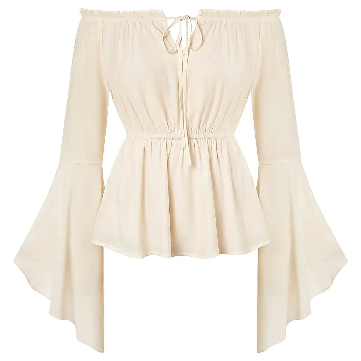 Bluzka w stylu średniowiecznym – Off Shoulder Blouse recenzja i cena
