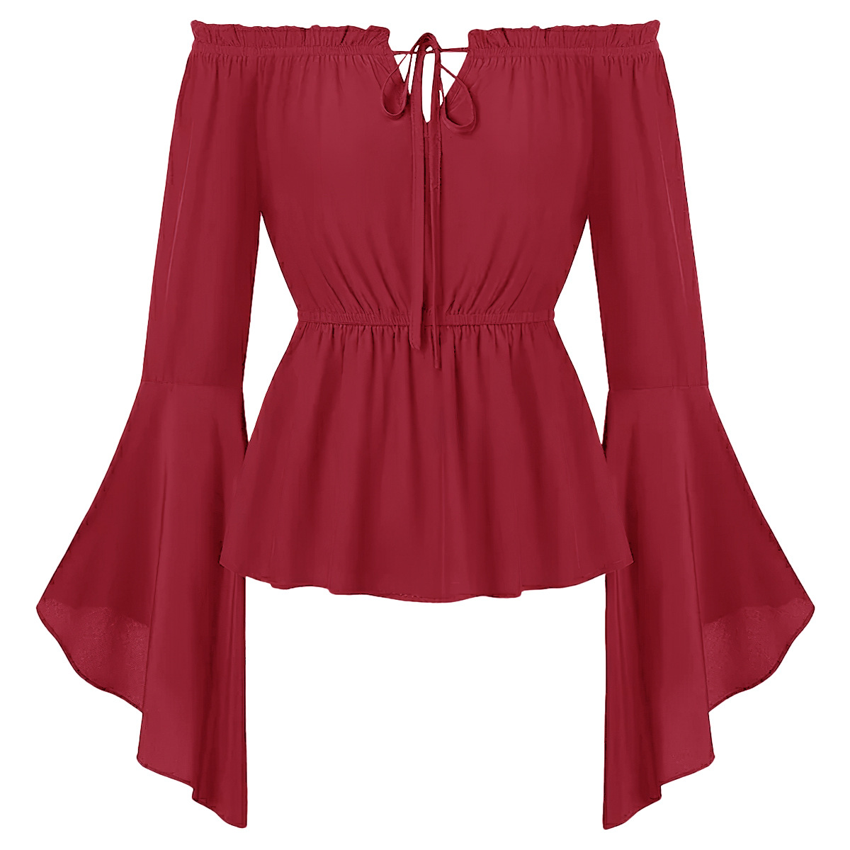 Bluzka w stylu średniowiecznym – Off Shoulder Blouse recenzja i cena