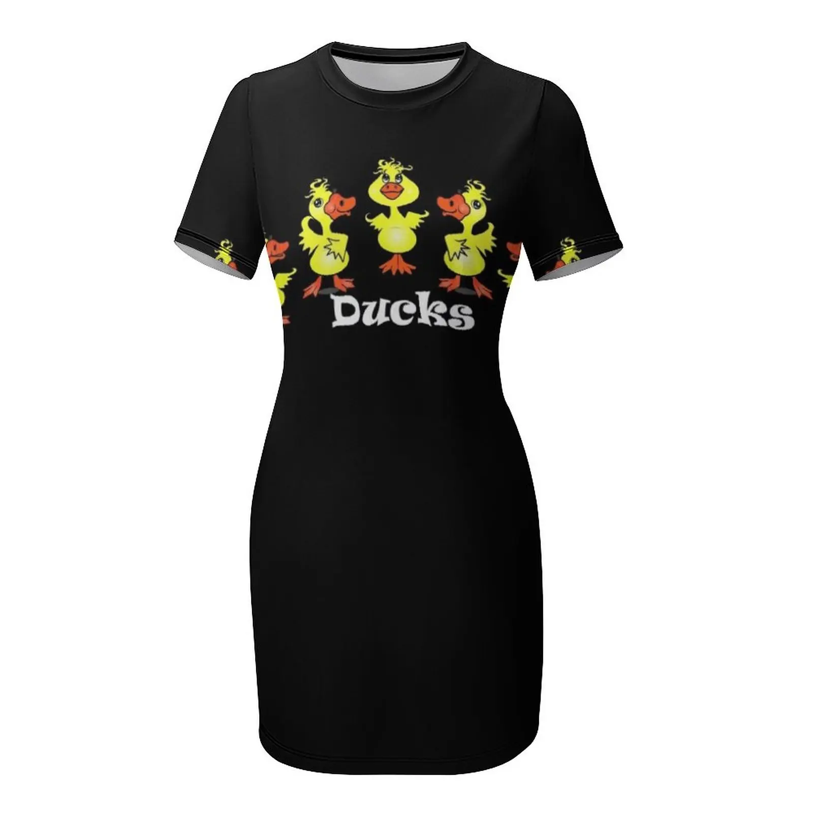Urocza sukienka z krótkim ręka – Summer Duck Clothing recenzja i cena