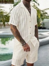 Męski zestaw 2-częściowy z dzi – Summer Clothing Outfits recenzja i cena