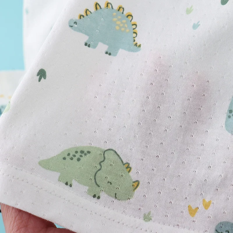 Dziecięcy bambusowo-bawełniany – Summer Clothing For Baby Boy recenzja i cena