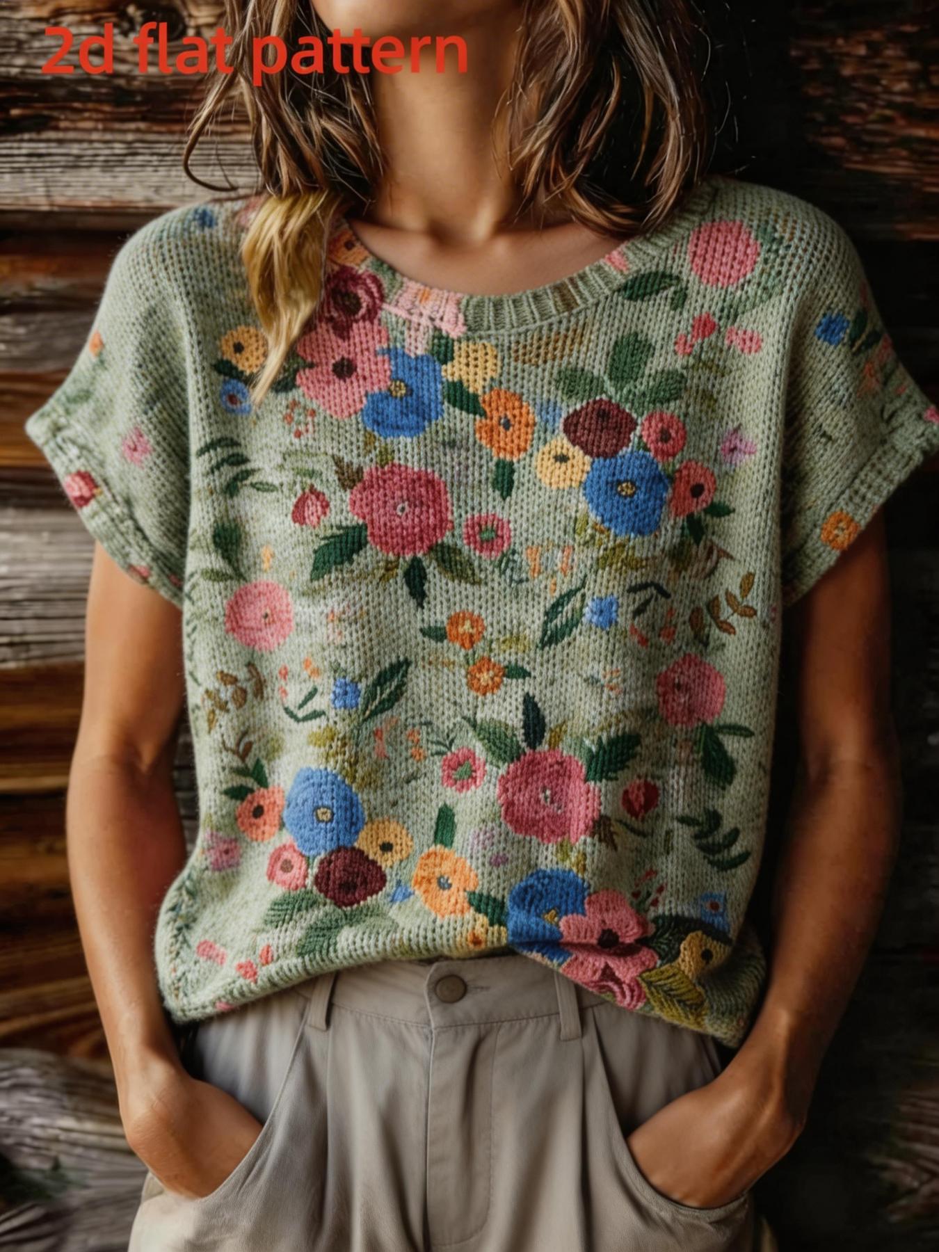 Drukowany wzór - Niestruktural – Summer Clothing Yarn recenzja i cena