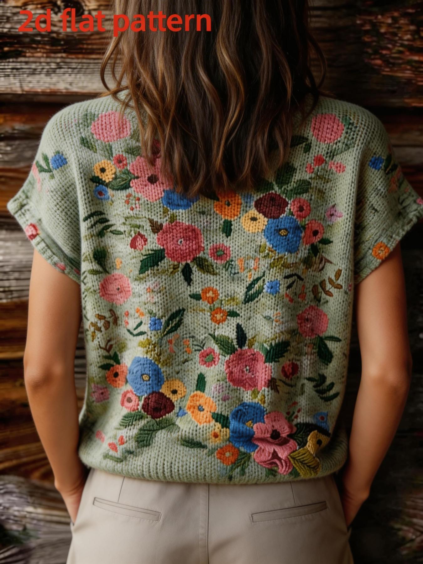 Drukowany wzór - Niestruktural – Summer Clothing Yarn recenzja i cena