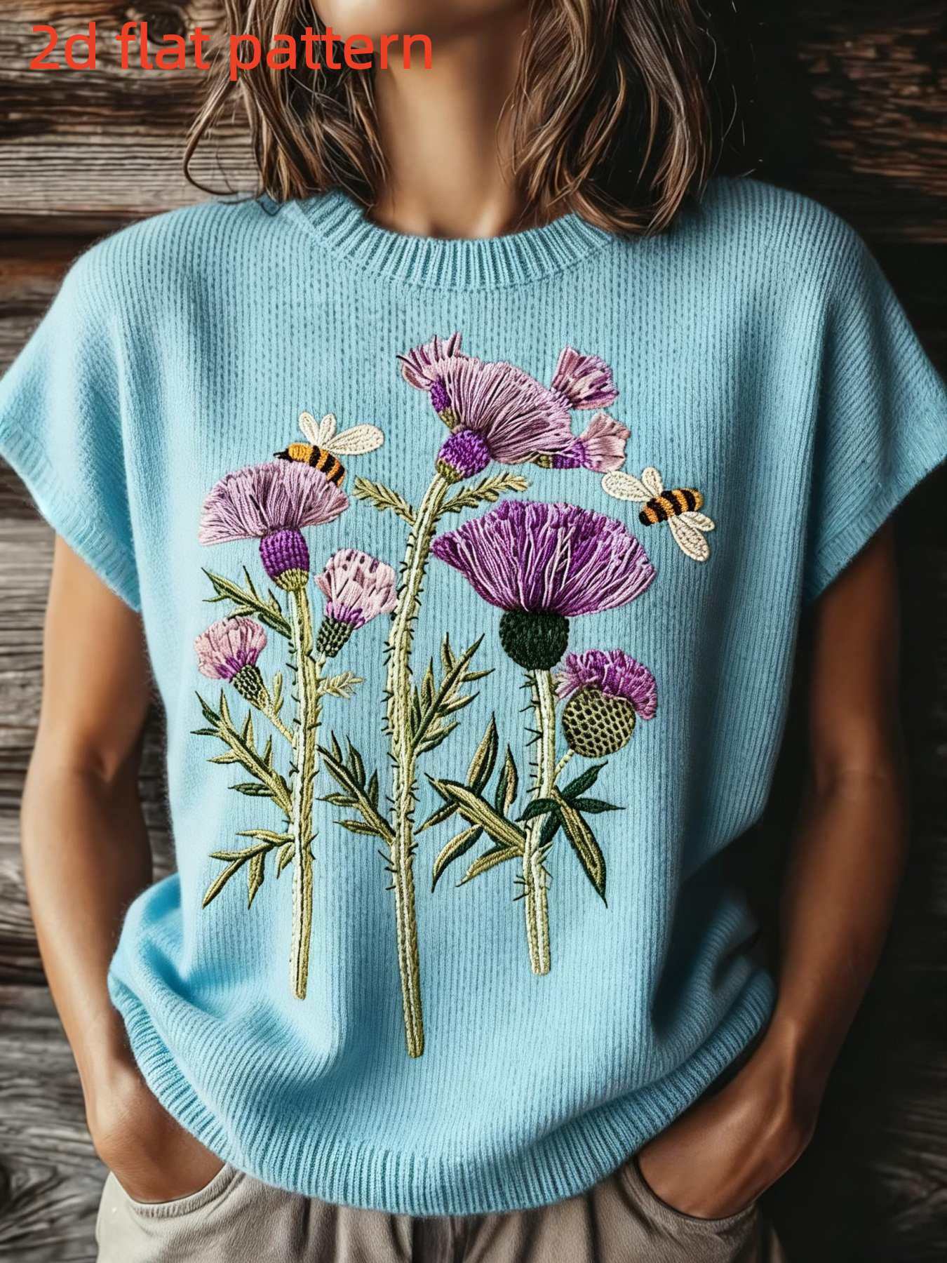 Drukowany wzór - Niestrukturow – Summer Clothing Yarn recenzja i cena