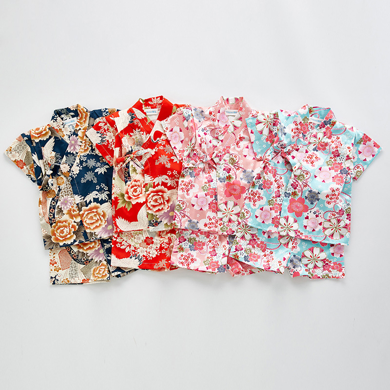 Letnie ubrania yukata dla dzie – Summer Clothing For Baby Boy recenzja i cena