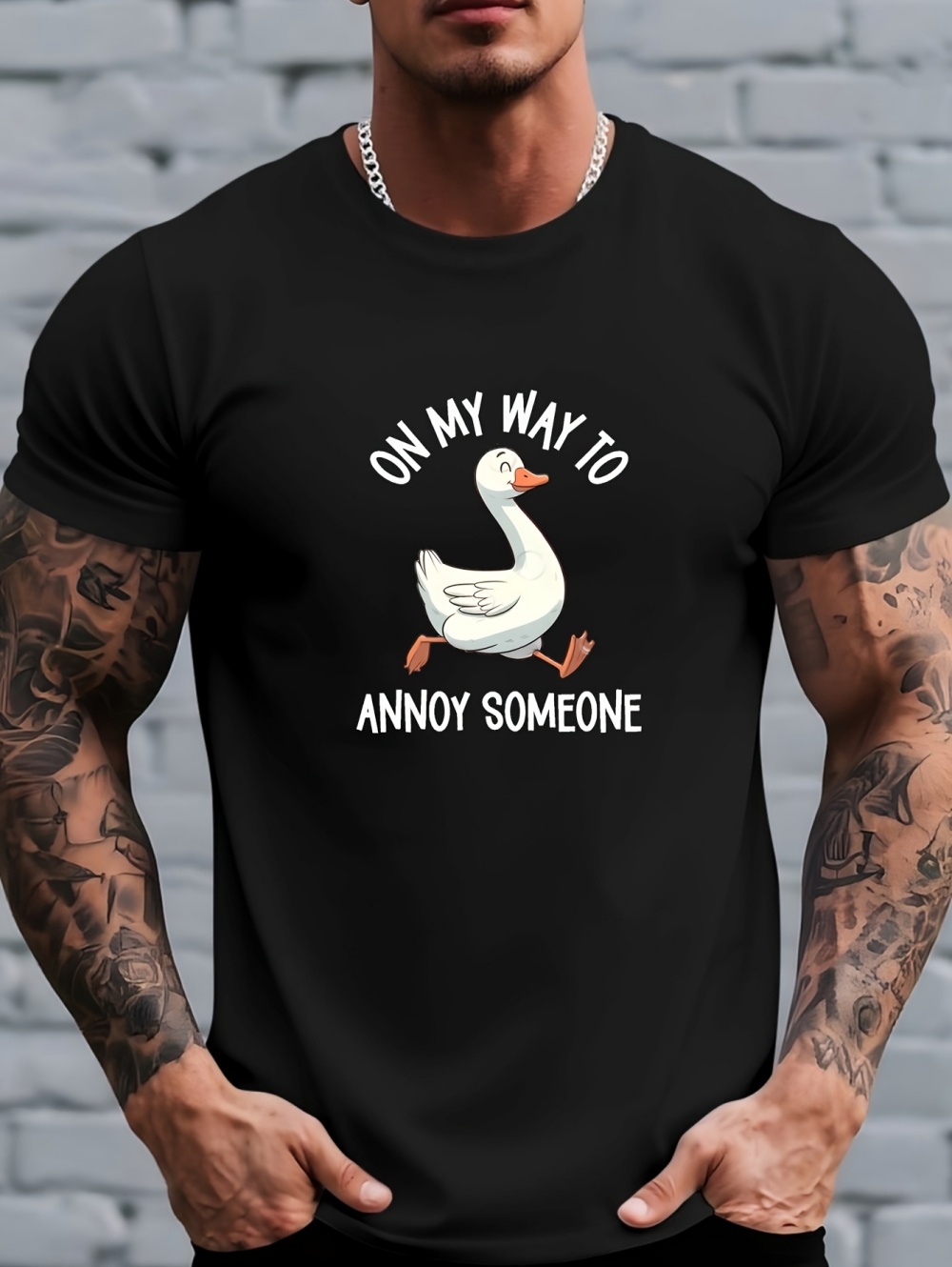 Zabawna koszulka męska z grafi – Summer Duck Clothing recenzja i cena