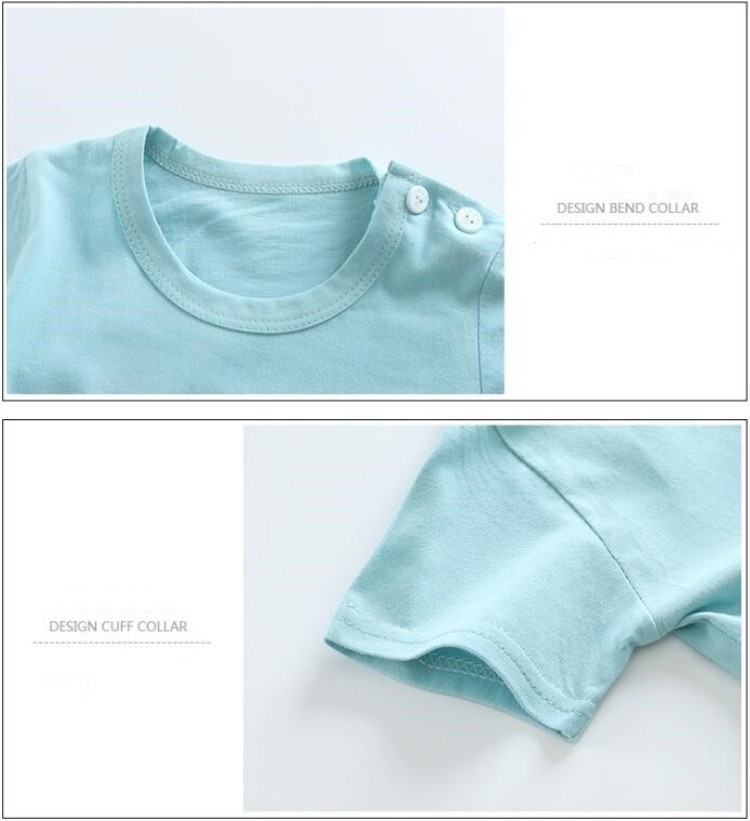Bawełniane koszulki + spodenki – Summer Clothing For Baby Boy recenzja i cena