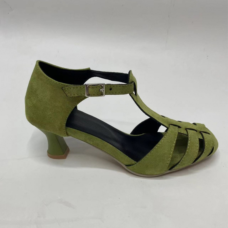 Damskie zielone zamszowe sanda – Summer Clothing Petite recenzja i cena
