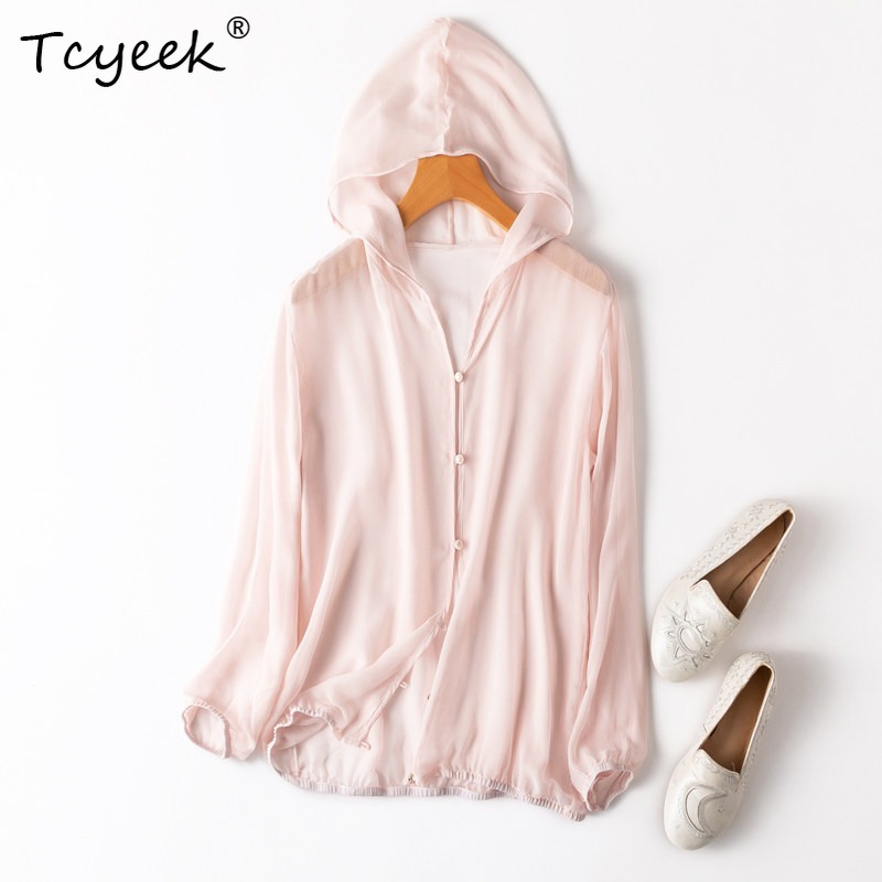 Tcyeek 100% Jedwab Morwowy Dam – Summer Clothing For Women recenzja i cena
