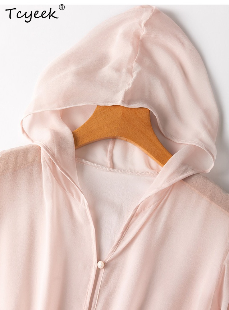 Tcyeek 100% Jedwab Morwowy Dam – Summer Clothing For Women recenzja i cena