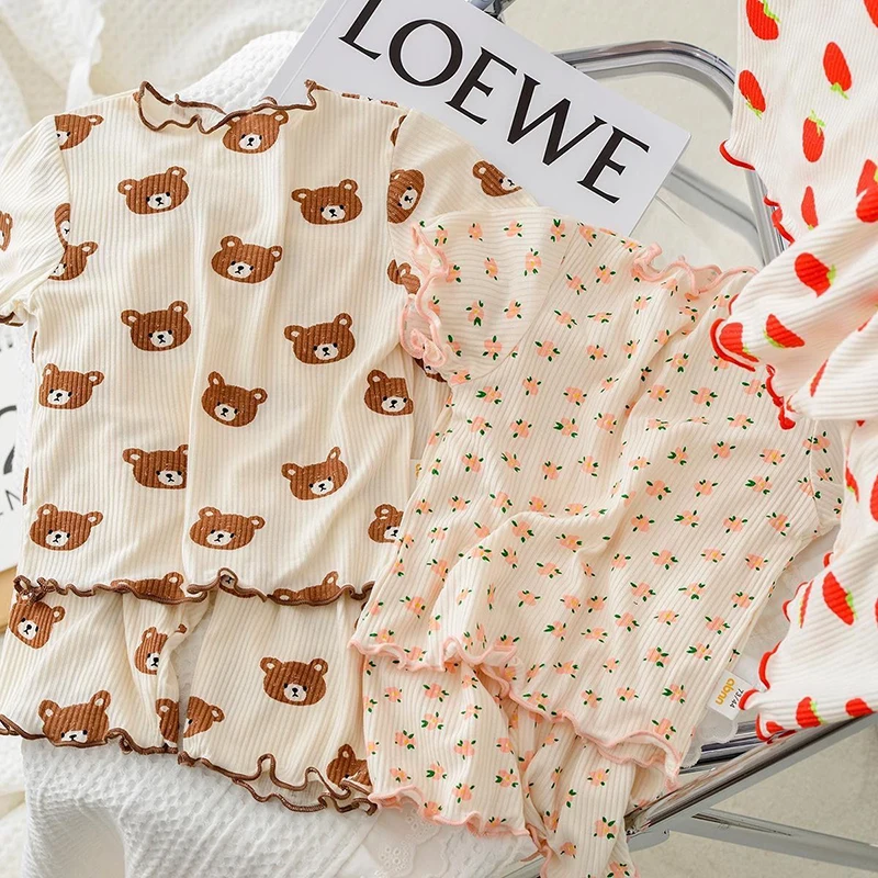 Letni bawełniany zestaw piżamo – Summer Clothing For Baby Boy recenzja i cena