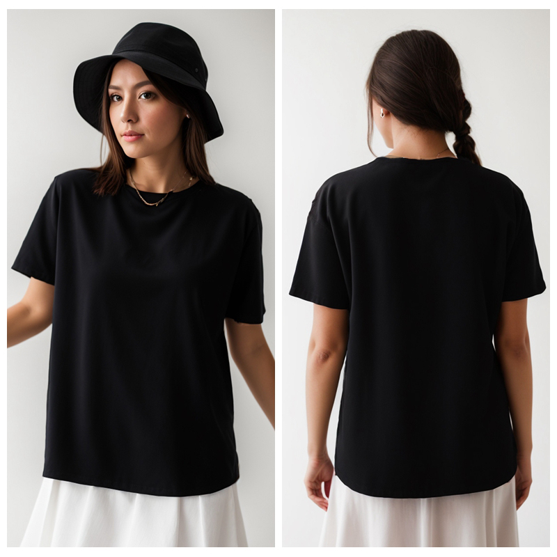 Bawełniane bluzki plus size z  – Quality Summer Clothing recenzja i cena