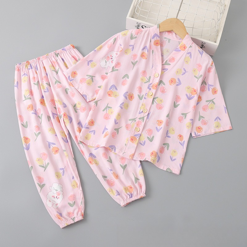 Zestawy piżam dla dzieci 2-15  – Summer Clothing For Baby Boy recenzja i cena
