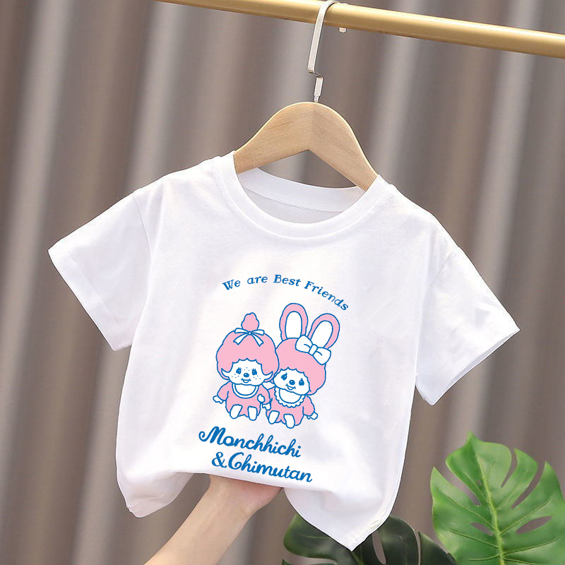Koszulki dla dzieci Monchhichi – Summer Clothing For Baby Boy recenzja i cena