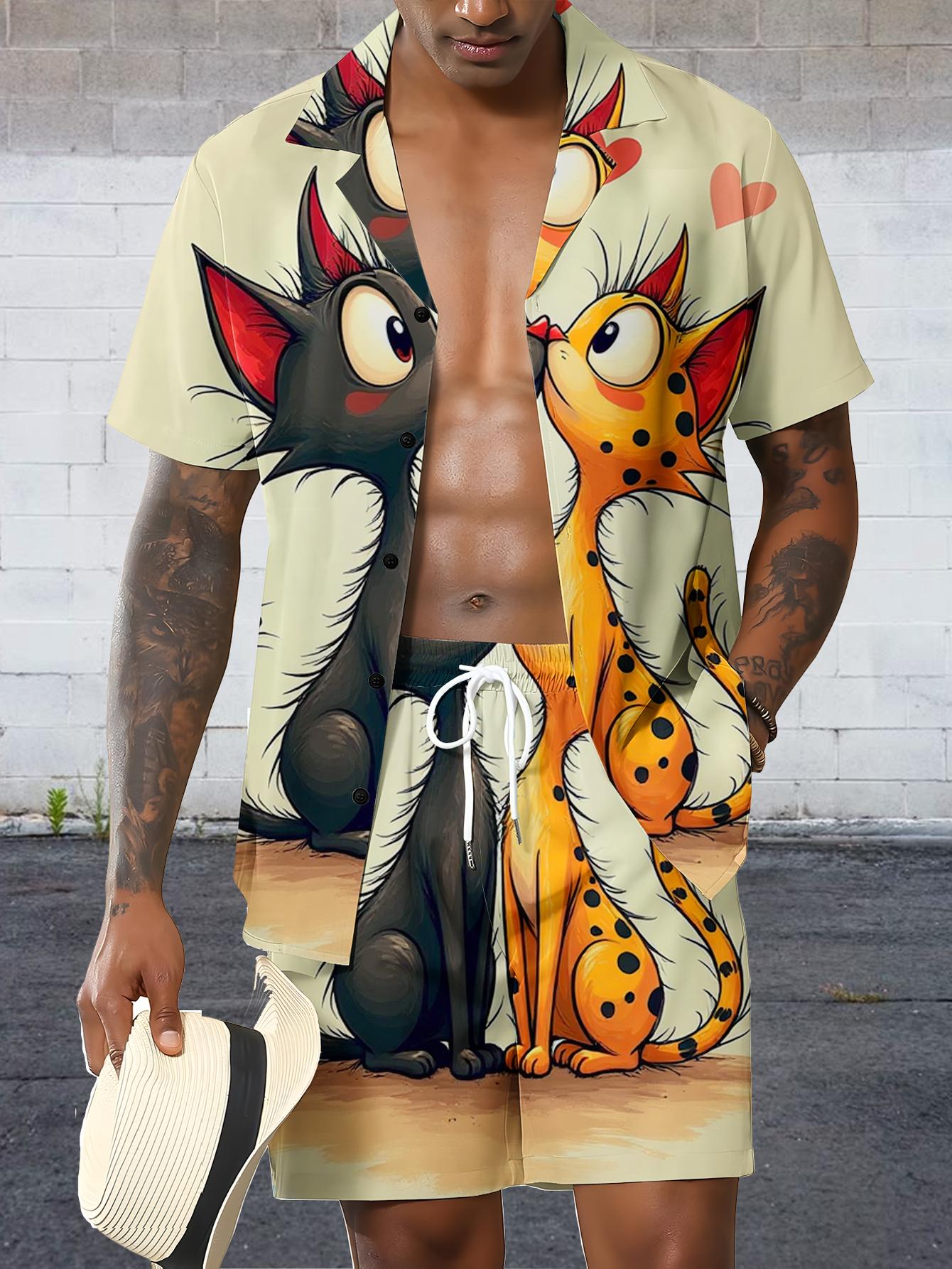 Męskie zestawy koszulowe 2026  – Summer Clothing Sets recenzja i cena