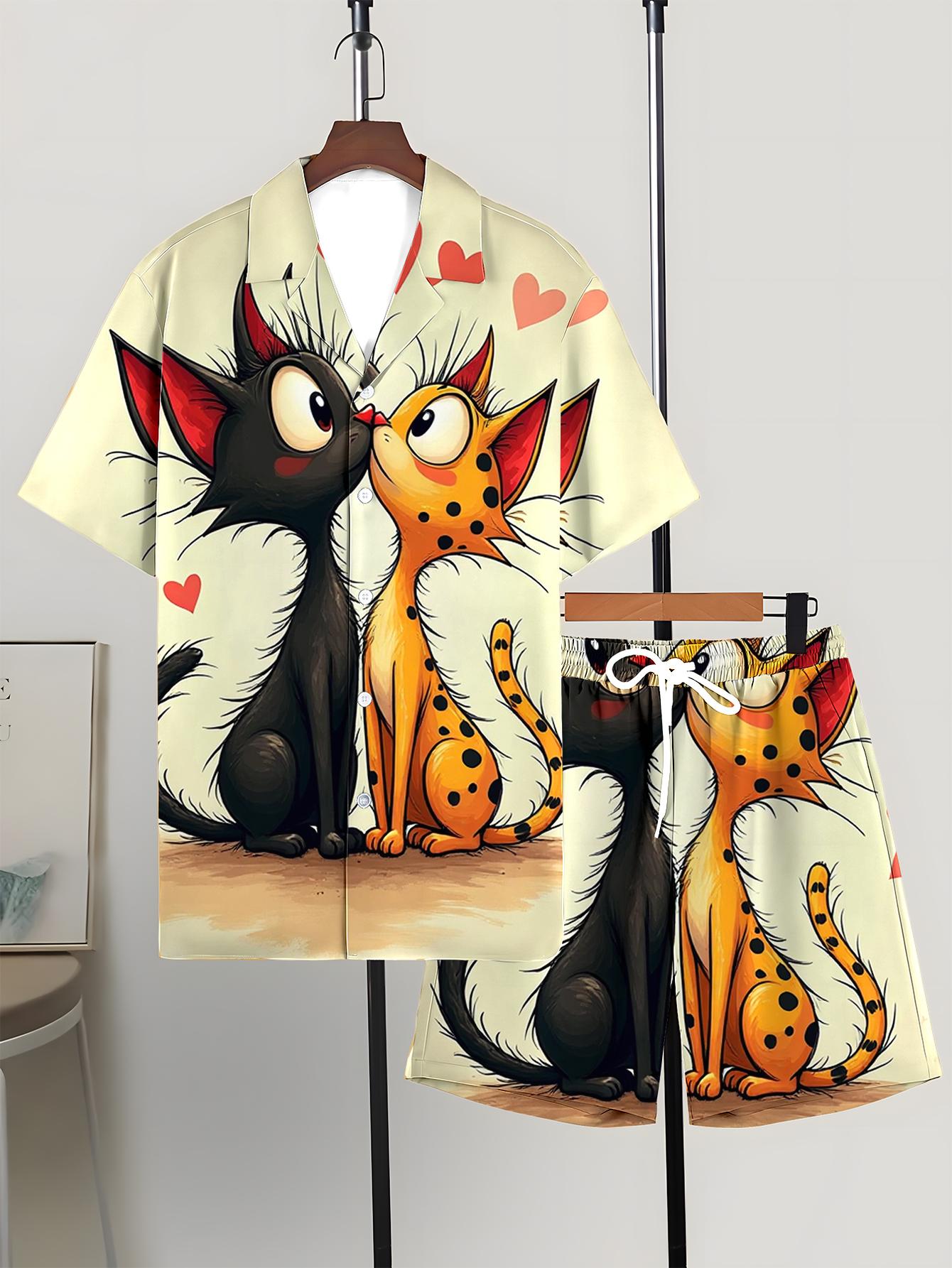 Męskie zestawy koszulowe 2026  – Summer Clothing Sets recenzja i cena