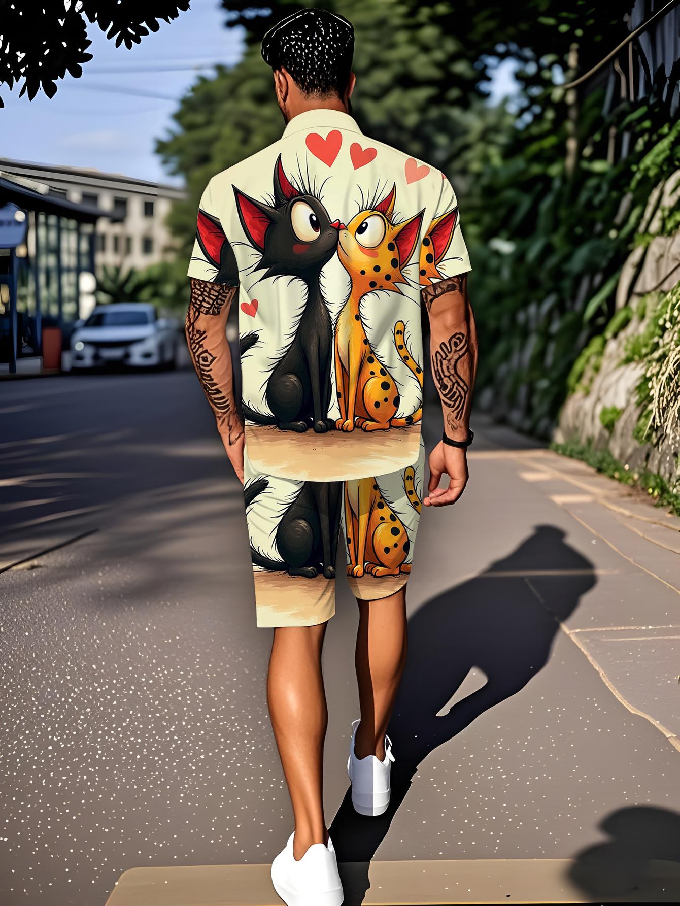 Męskie zestawy koszulowe 2026  – Summer Clothing Sets recenzja i cena