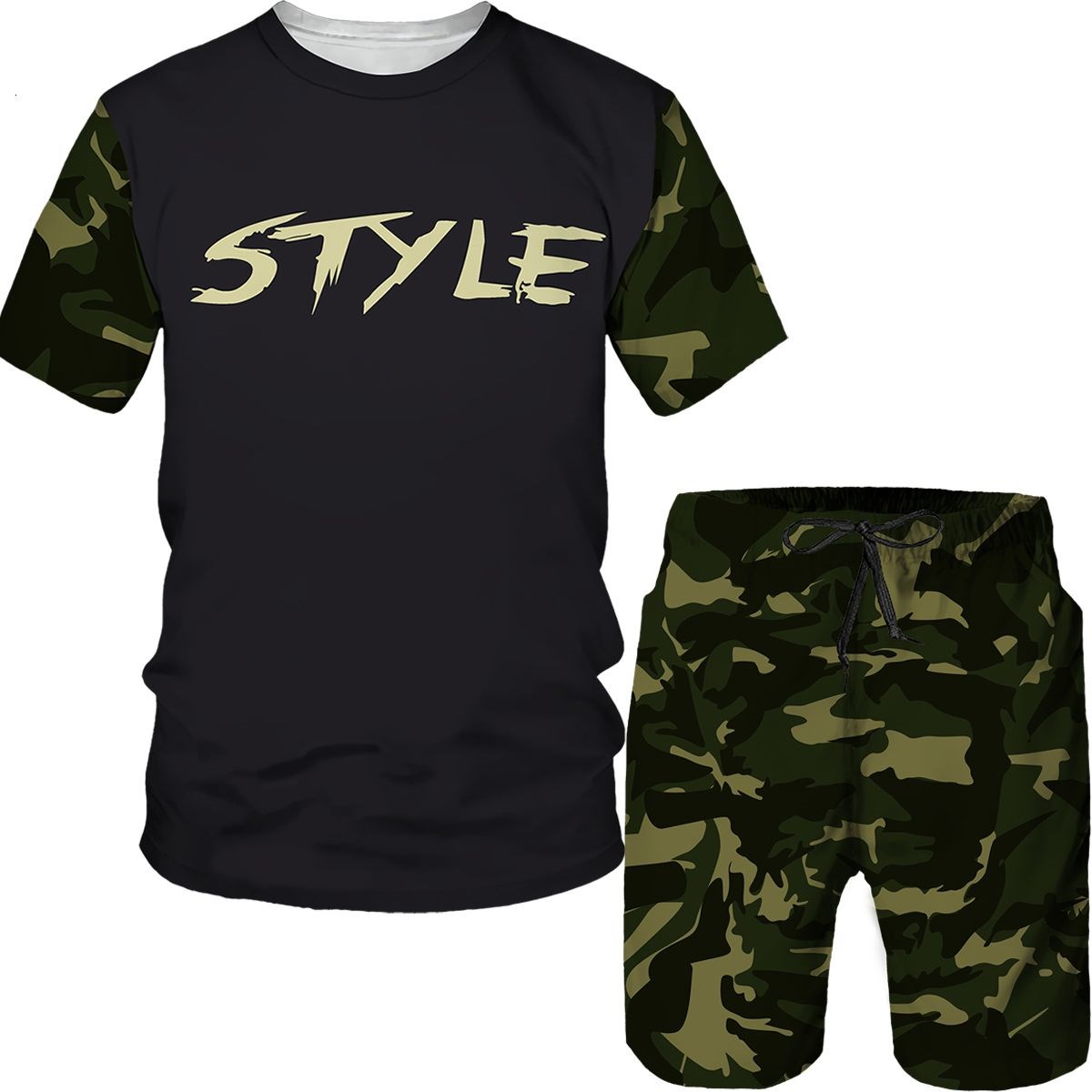 Męskie komplety kamuflażowe, k – Summer Clothing Outfits recenzja i cena