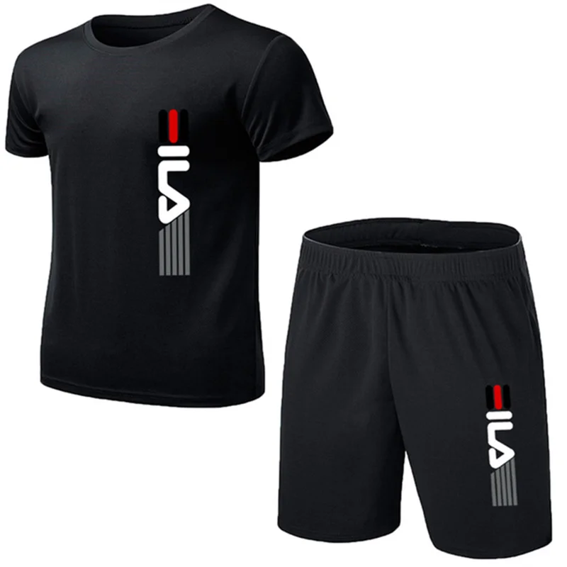 Letnia moda męska, proste, spo – Summer Gym Clothing recenzja i cena