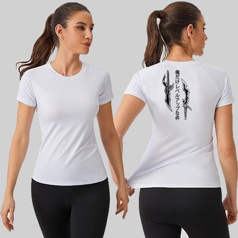 Koszulka kompresyjna z nadruki – Summer Gym Clothing recenzja i cena