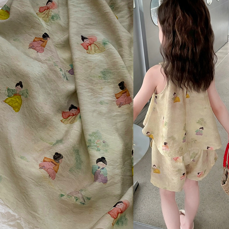 Śliczna tkanina z nadrukiem do – Summer Clothing Fabric recenzja i cena