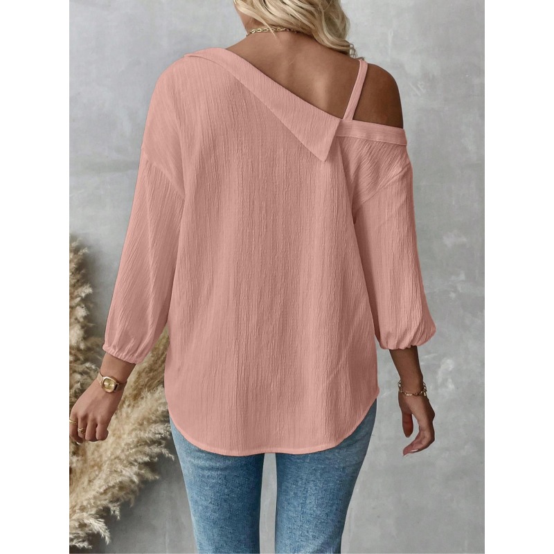 Bluzki damskie plus size 1XL-5 – Off Shoulder Blouse recenzja i cena