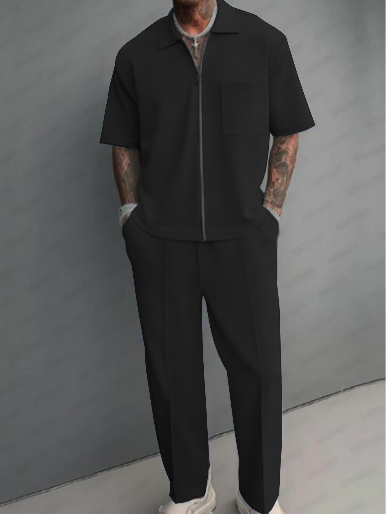 Męskie komplety dwuczęściowe:  – Summer Clothing Outfits recenzja i cena